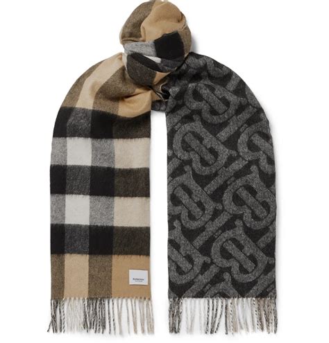 burberry plaid wool reversible scarf|authentic burberry cashmere scarf.